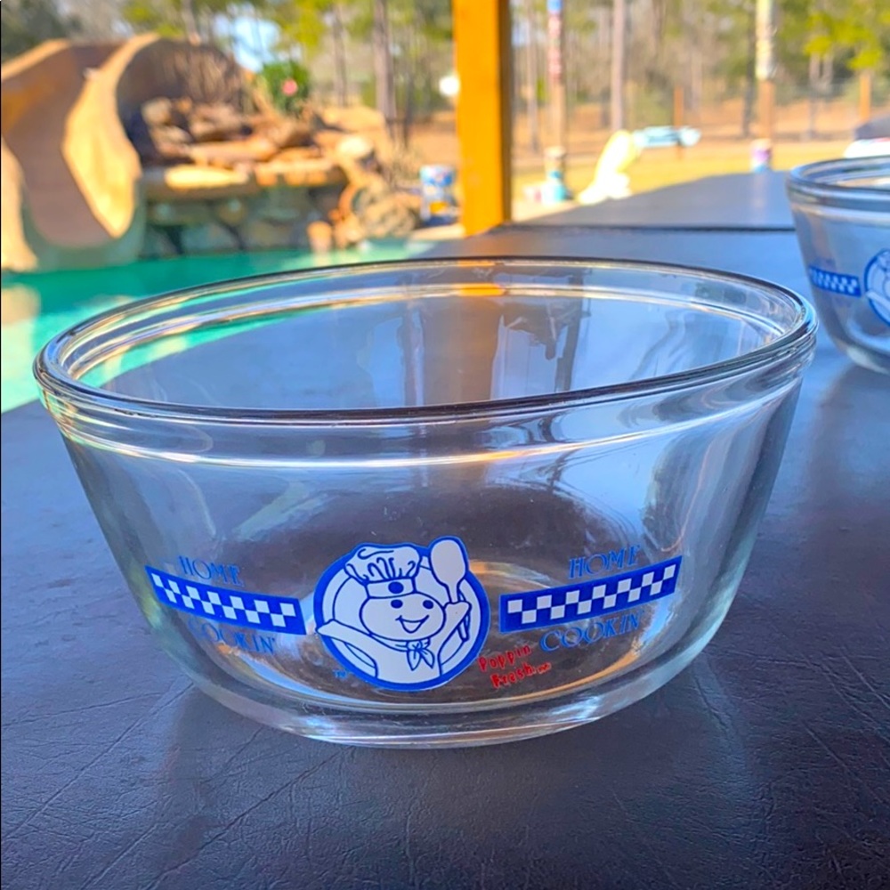 Anchor brand Pillsbury Doughboy mixing bowl GUC